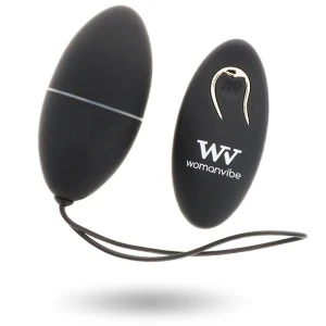 WOMANVIBE - ПУЛЬТ ДИСТАНЦИОННОГО УПРАВЛЕНИЯ ALSAN EGG ЧЕРНЫЙ СИЛИКОНОВЫЙ ЧЕРНЫЙ