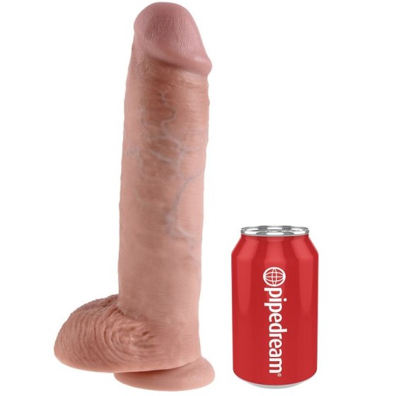 KING COCK 11" COCK FLESH WITH BALLS 28 CM