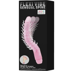 FLEXI VIBE SENSUAL SPINE BENDABLE VIBRATING ФИОЛЕТОВЫЙ 23.5 CM