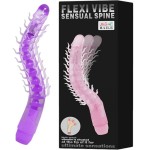 FLEXI VIBE SENSUAL SPINE BENDABLE VIBRATING ФИОЛЕТОВЫЙ 23.5 CM