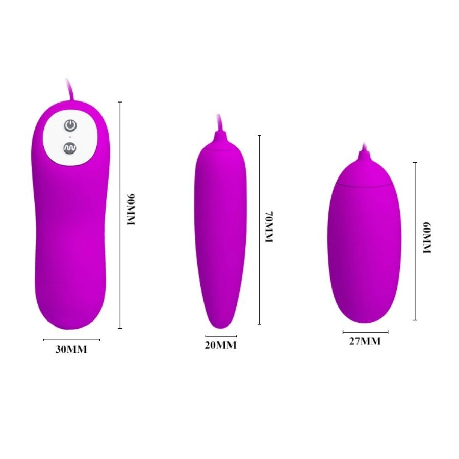 PRETTY LOVE IRMA DOUBLE VIBRATING EGG