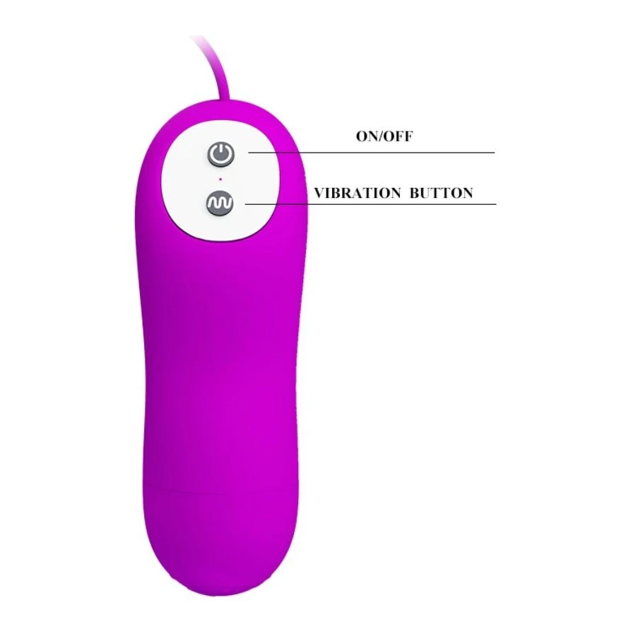 PRETTY LOVE IRMA DOUBLE VIBRATING EGG
