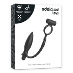 АНАЛЬНАЯ ПРОБКА ADDICTED TOYS С ВИБРАЦИОННЫМ КОЛЬЦОМ