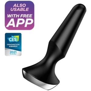 SATISFYER PLUG ILICIOUS 2 ВИБРАТОР-ПЛУГ - ЧЕРНЫЙ