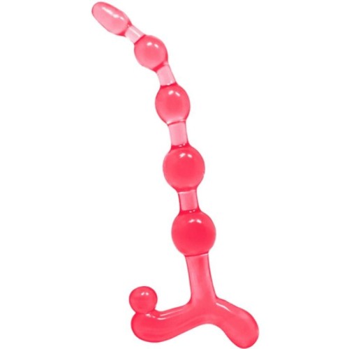 BAILE - BENDY TWIST CZERWONE KULKI ANALNE