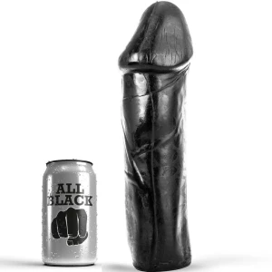 ALL BLACK - DONG 28 CM БЕЗ ЯИЦ