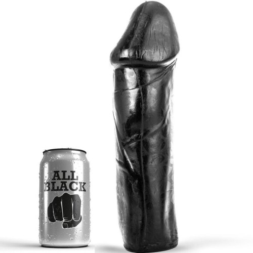 ALL BLACK - DONG 28 CM БЕЗ ЯИЦ
