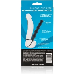CALIFORNIA EXOTICS - PERLE DOUBLE PÉNÉTRATEUR NOIR