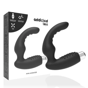 ADDICTED TOYS -MASAZER PROSTATY LADOWANY MODEL 2 - CZARNY
