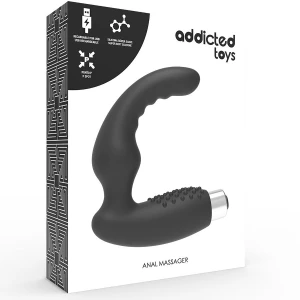 ADDICTED TOYS -MASAZER PROSTATY LADOWANY MODEL 2 - CZARNY