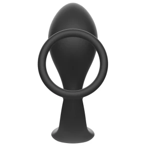 ADDICTED TOYS - PLUG ANALE CON ANELLO IN SILICONE NERO