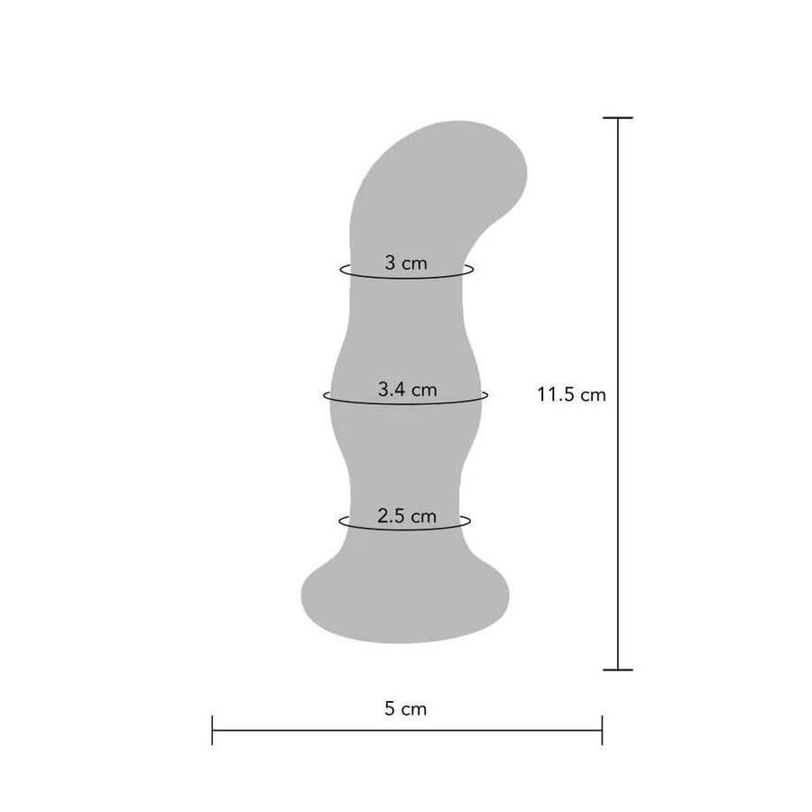 TOYJOY - THE GLEAMING BUTTPLUG IN VETRO VIBRANTE