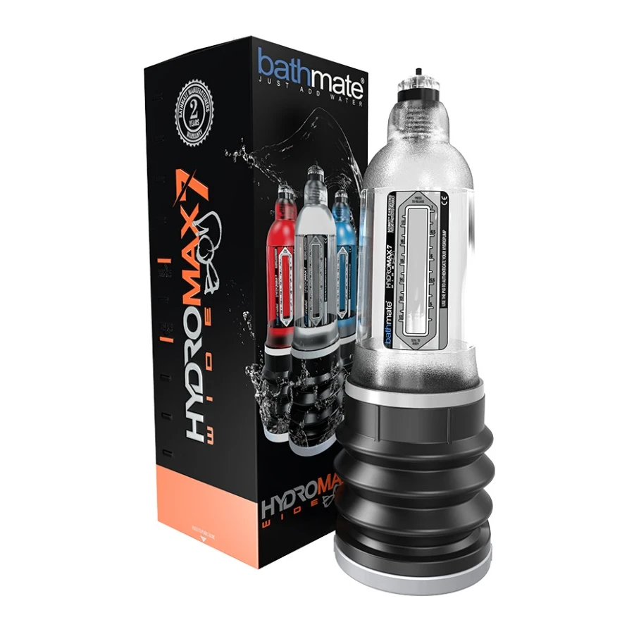 BATHMATE - HYDROMAX 7 WIDE BOY X30 TRASPARENTE