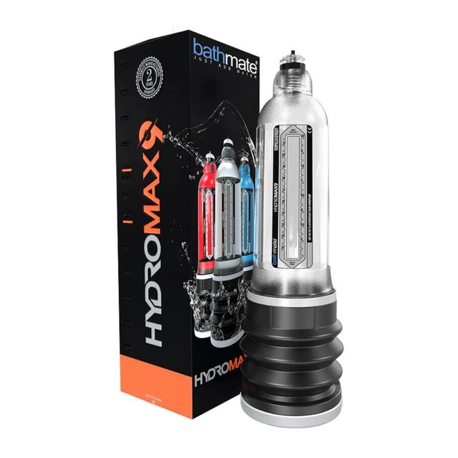 BATHMATE - HYDROMAX 9 POMPA PER LAUMENTO DEL PENE TRASPARENTE