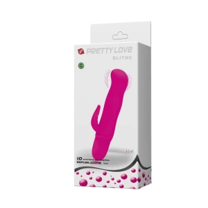 PRETTY LOVE FLIRTATION - BLITHE ВИБРАТОР С СТИМУЛЯЦИЕЙ КЛИТОРА