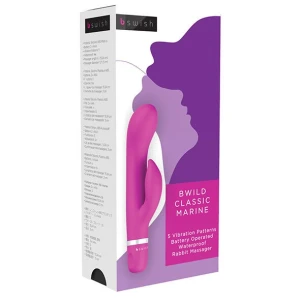 B SWISH - ВИБРАТОР BWILD CLASSIC MARINE RABBIT CERISE