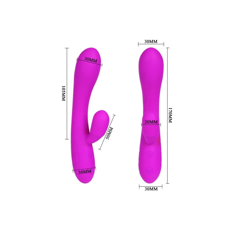 PRETTY LOVE SMART - RECHARGEABLE VIBRATOR AND CLIT STIMULATION VICTOR