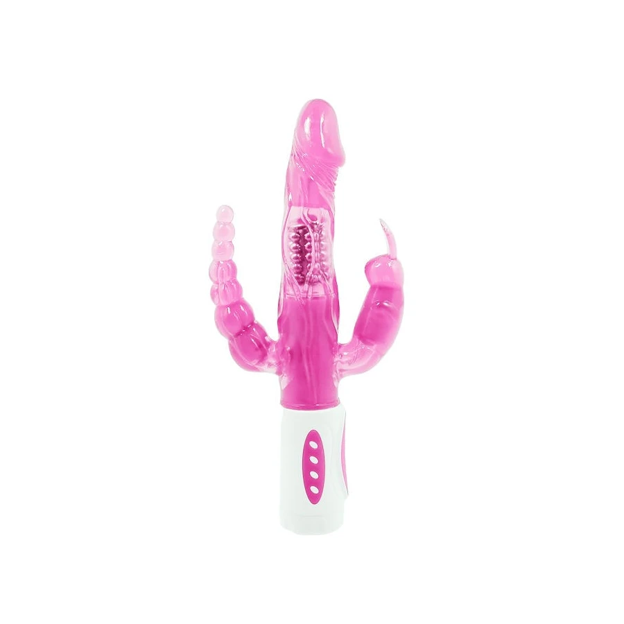 BAILE - PRETTY BUNNY TRIPLO VIBRATORE ROTATORE