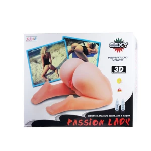 BAILE Passion Lady с вибрирующим голосом 3D трахает меня