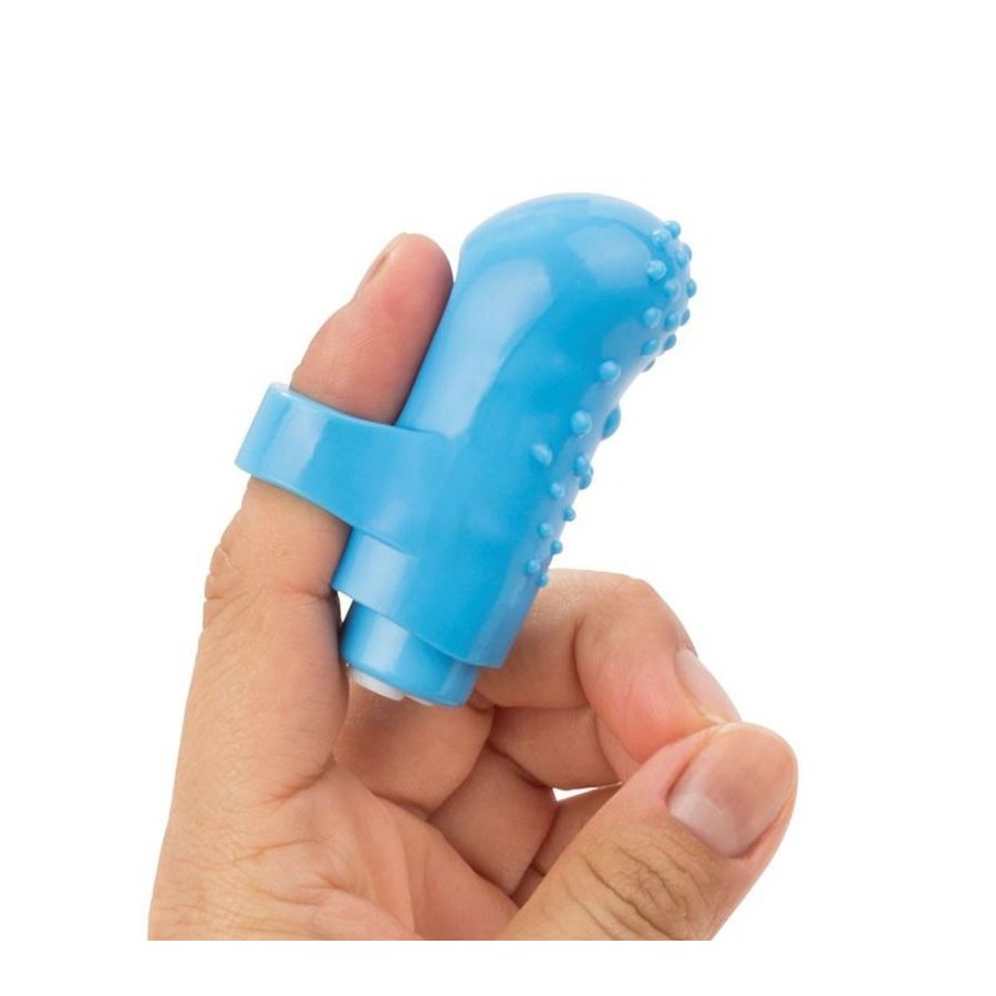 SCREAMING O RECHARGEABLE FINGER VIBE FING O BLUE