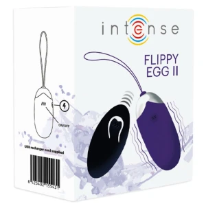 INTENSE FLIPPY II  ВИБРИРУЮЩЕЕ ЯЙЦО С ПУЛЬТОМ УПРАВЛЕНИЯ ФИОЛЕТОВОЕ
