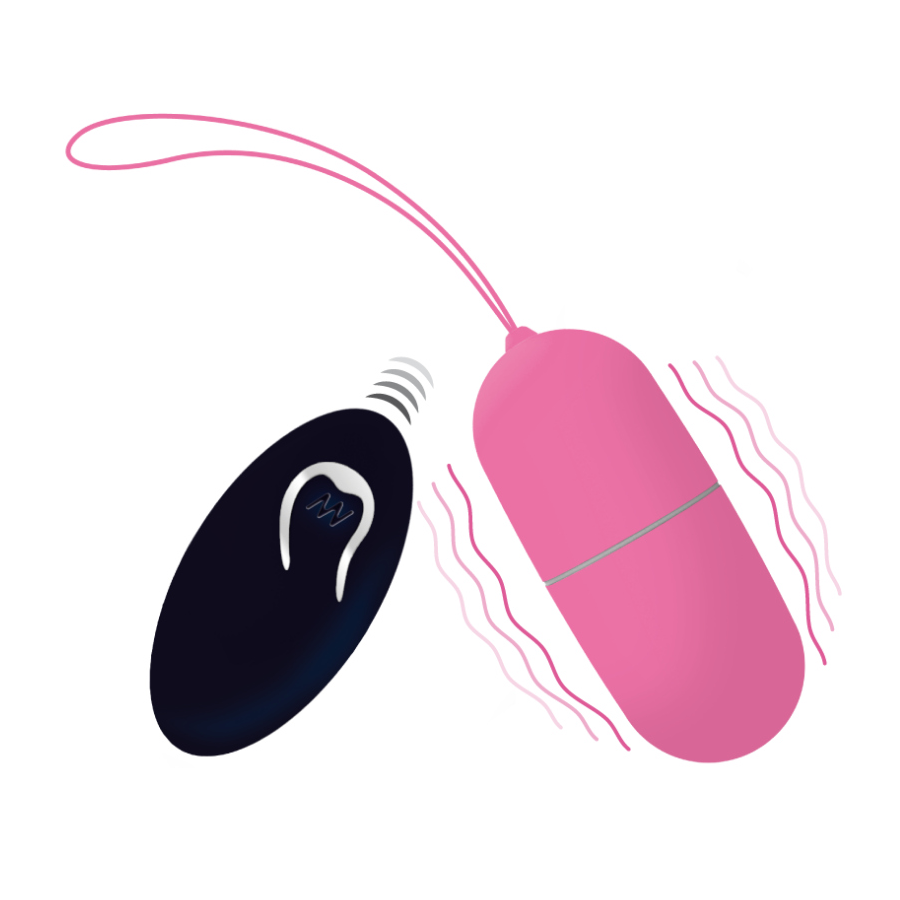 INTENSE - FLIPPY I VIBRATING EGG WITH REMOTE CONTROL PINK