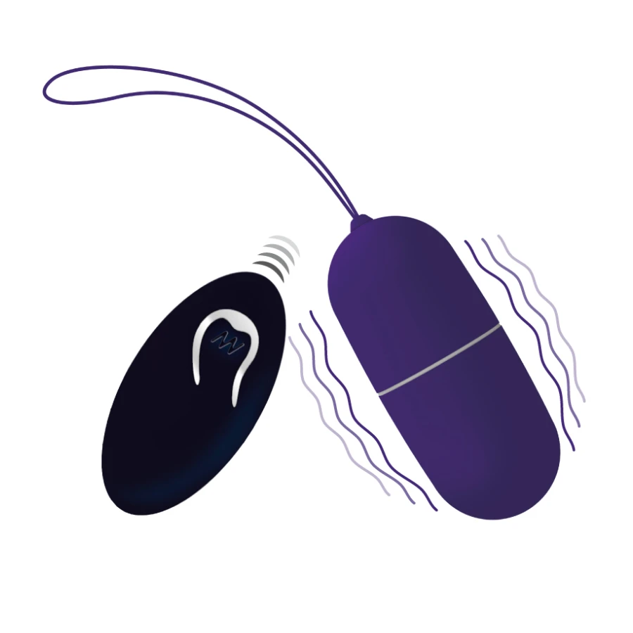 INTENSE - FLIPPY I UOVO VIBRANTE CON TELECOMANDO VIOLA