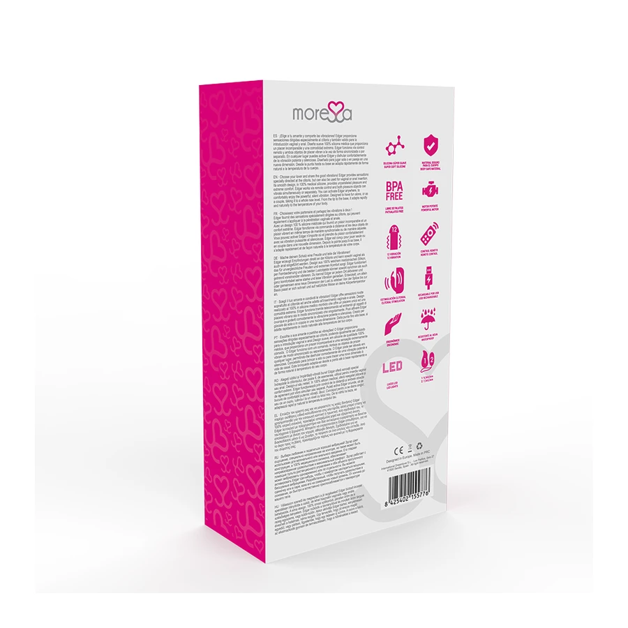 MORESSA - CONTROLE REMOTO DE SILICONE EDGAR PREMIUM