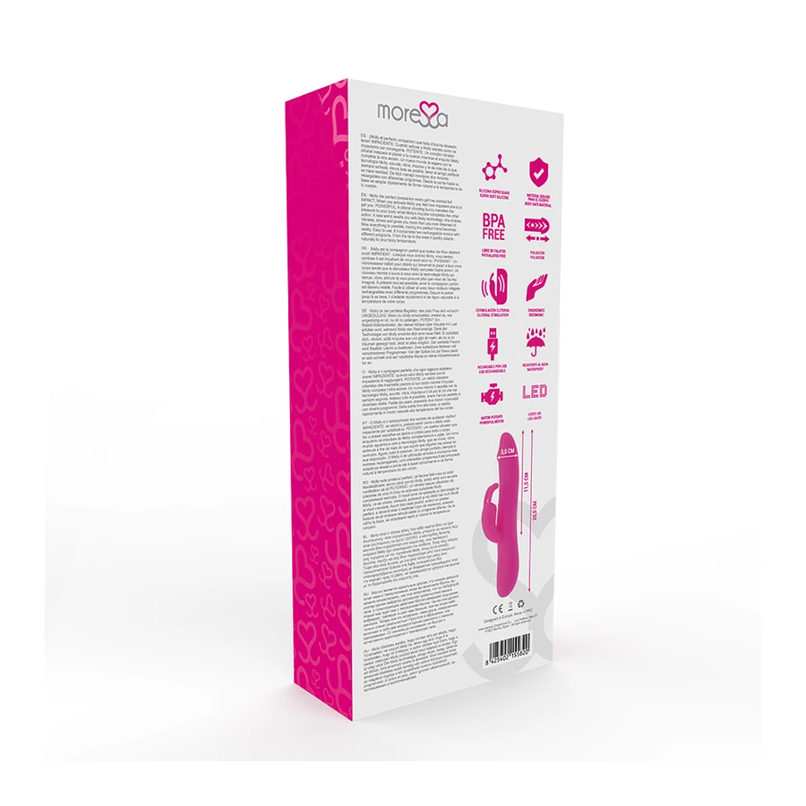 MORESSA - MOLLY PREMIUM SILICONE RICARICABILE
