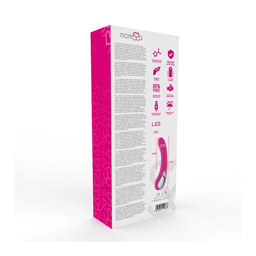 MORESSA - NELSON PREMIUM SILICONE RICARICABILE
