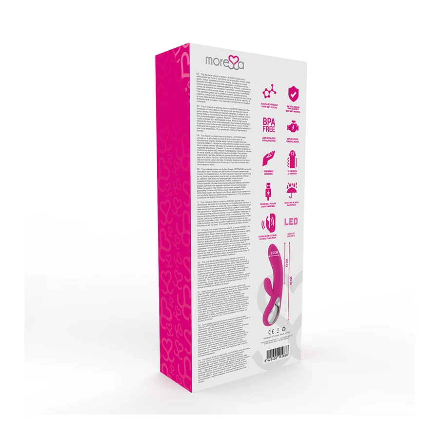 MORESSA - TROY PREMIUM SILICONE RICARICABILE