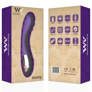 WOMANVIBE - СОЛНЕЧНЫЙ СИЛИКОНОВЫЙ ПЕРЕЗАРЯЖАЕМЫЙ ВИБРАТОР