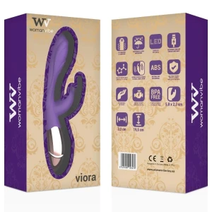 WOMANVIBE - VIORA СИЛИКОНОВЫЙ АККУМУЛЯТОРНЫЙ ВИБРАТОР
