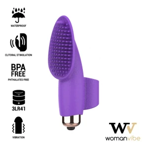 WOMANVIBE - СИЛИКОНОВЫЙ СТИМУЛЯТОР AISHA ПАЛЬЦЕВ