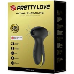 PRETTY LOVE SMART HAMMER ФУНКЦИЯ ВАКУУМА И ВИБРАЦИИ