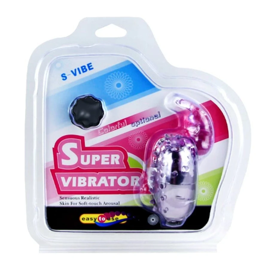 BAILE - UOVO VIBRANTE SUPER VIBRATORE CON STIMOLATORE