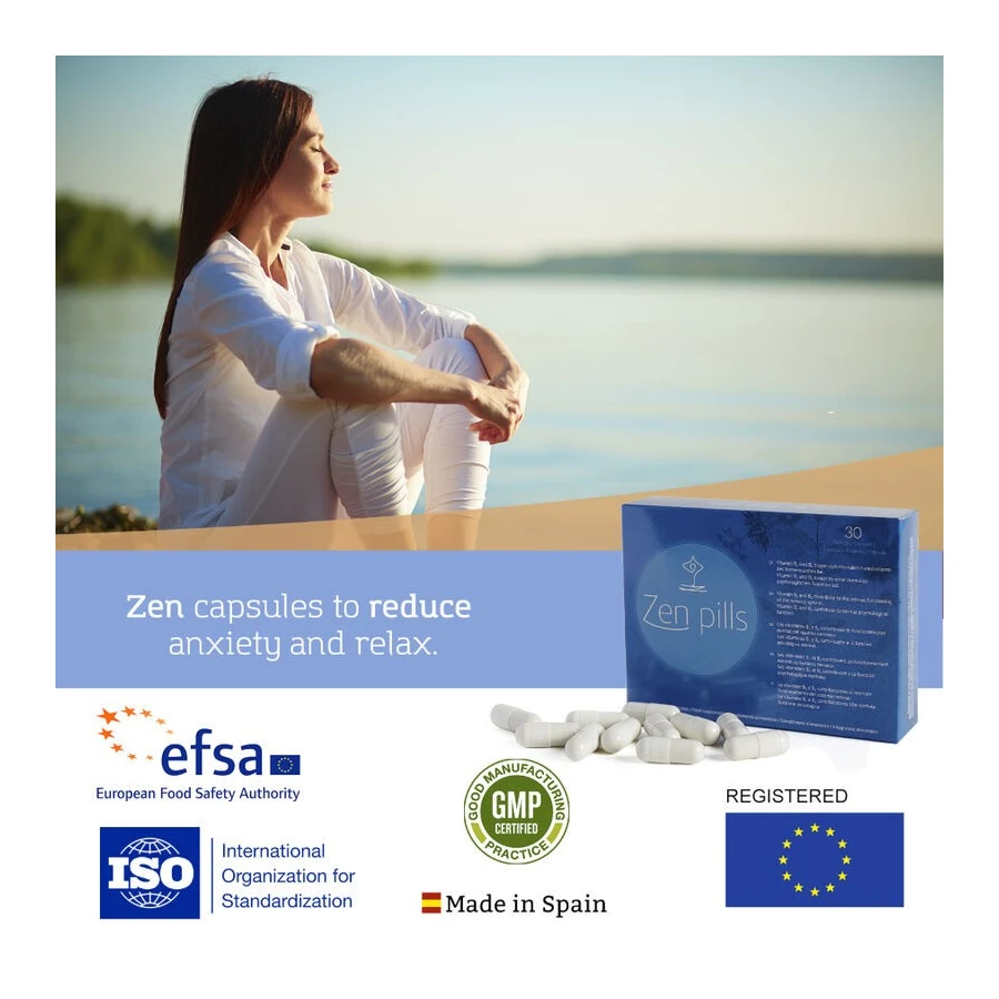 500 COSMETICS - ZEN PILLS CAPSULE PER RIDURRE L'ANSIA