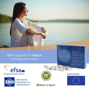 500 COSMETICS - КАПСУЛЫ ZEN PILLS ДЛЯ СНИЖЕНИЯ ТРЕВОГИ