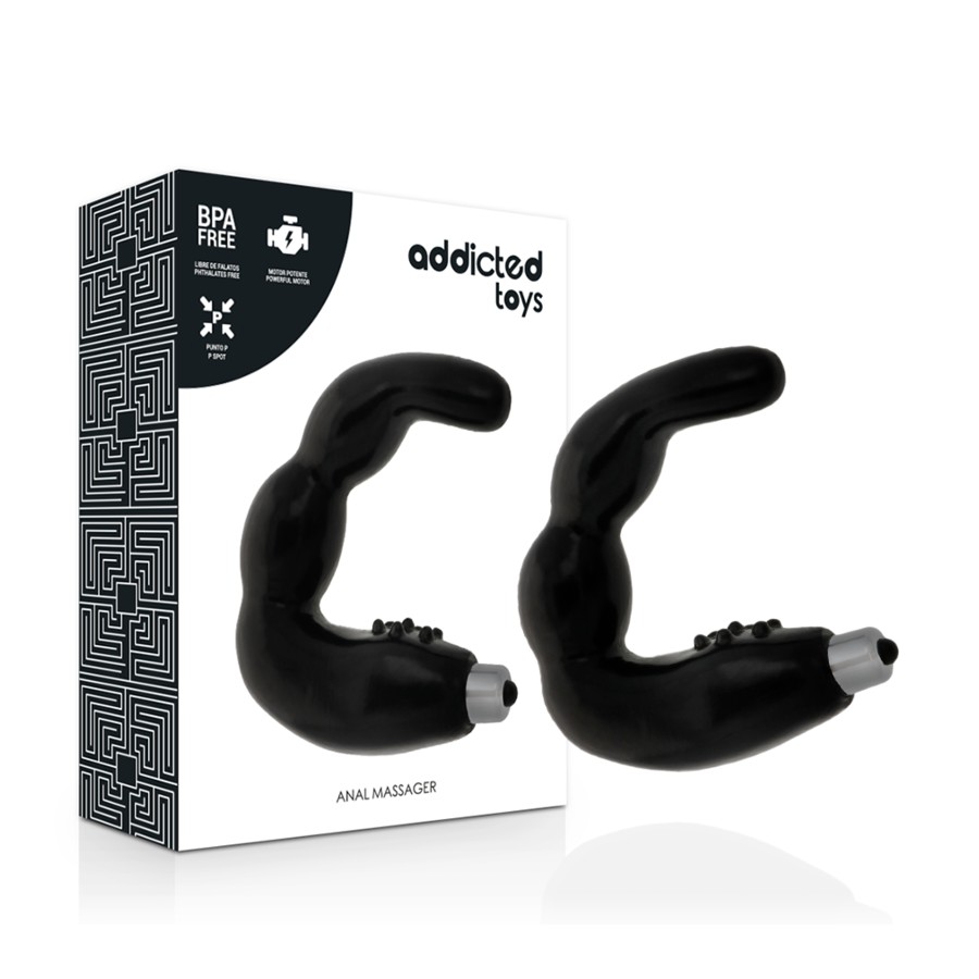 ADDICTED TOYS, АНАЛЬНЫЙ МАССАЖЕР ПРОСТАТЫ, ВИБРАЦИЯ