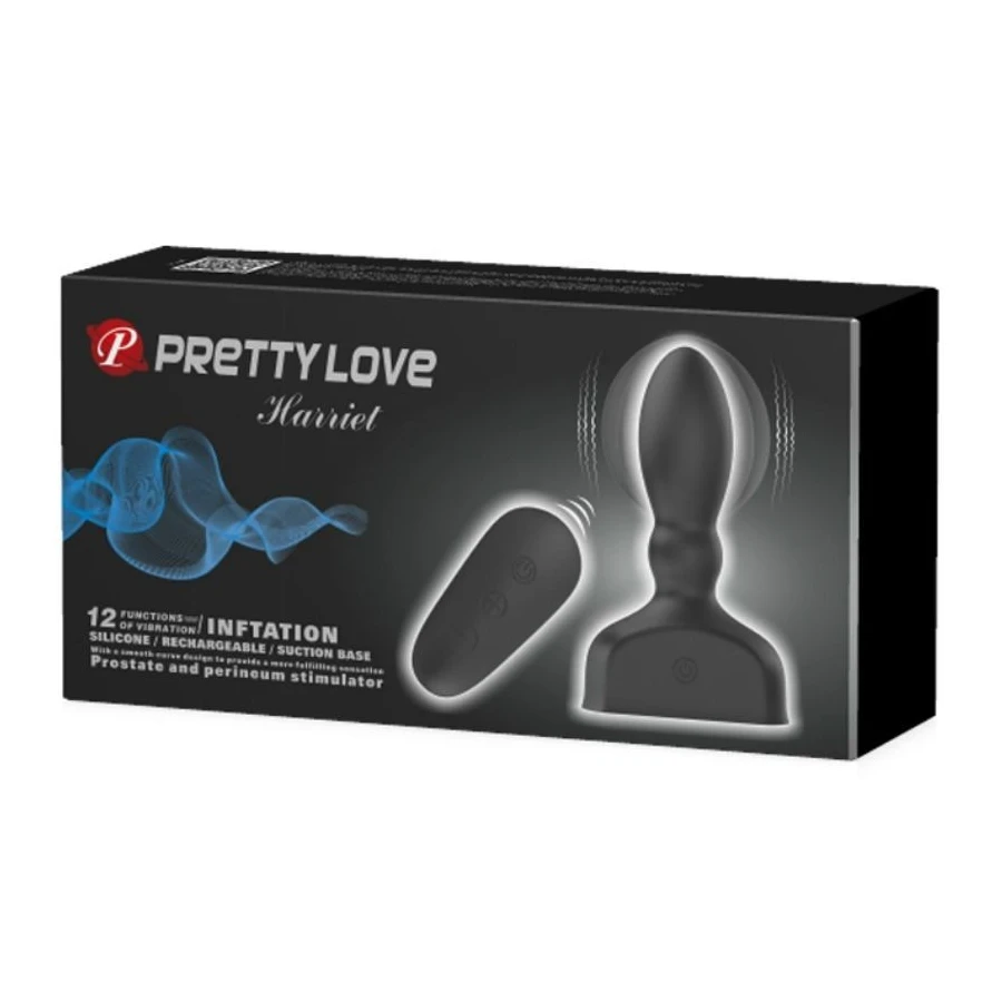 PRETTY LOVE BOTTOM MARRIEL VIBRATING AND INFLATABLE PROSTATE ESTIMULATOR