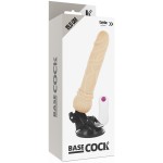BASECOCK - РЕАЛИСТИЧНЫЙ ВИБРАТОР С ДИСТАНЦИОННЫМ CONTROLМ 19,5 СМ