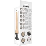 BASECOCK - VIBRATEUR ARTICULABLE TÉLÉCOMMANDE NOIR 18.5 CM -O- 4 CM
