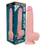 ROCKARMY - VIBRATEUR EN SILICONE LIQUIDE TÉLÉCOMMANDE PREMIUM APACHE 20,5 CM
