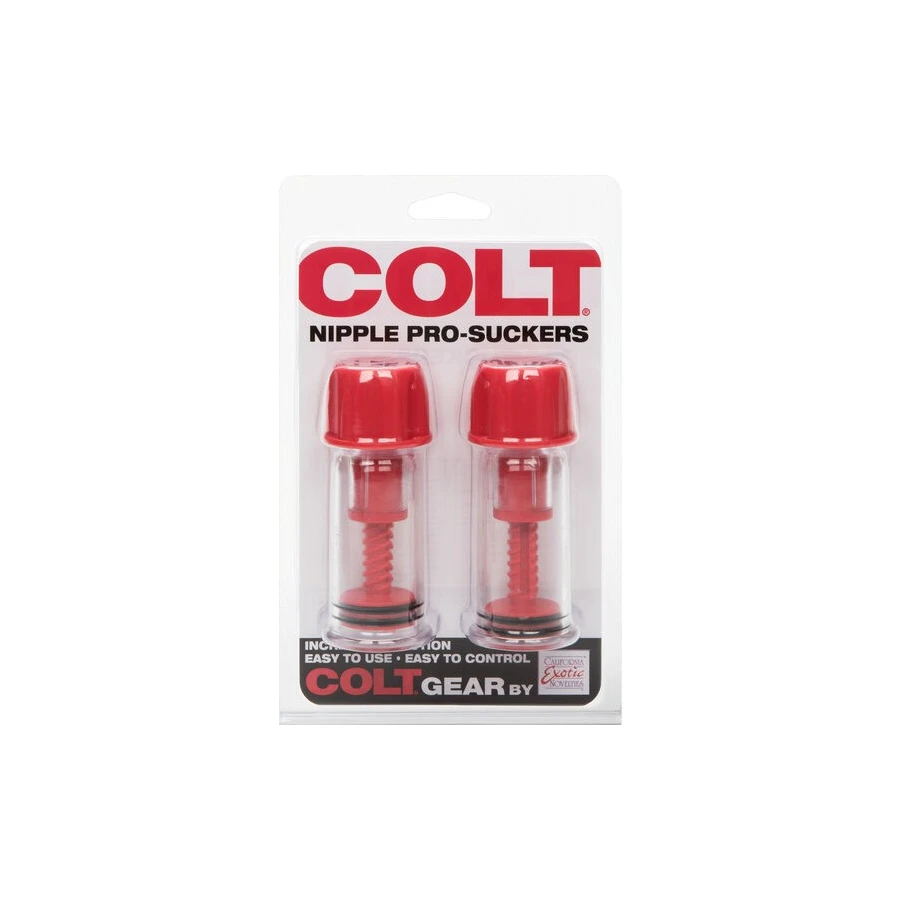 CALIFORNIA EXOTICS - COLT NIPPLE PROSUCKERS ROSSO