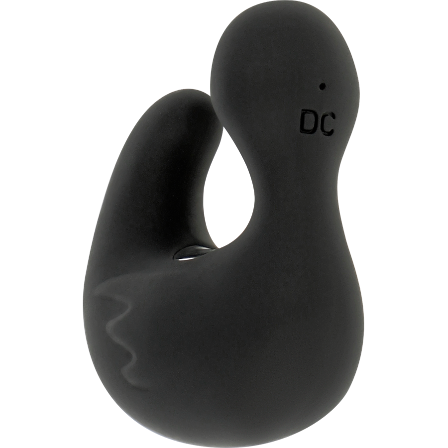 BLACKSILVER- DUCKYMANIA RECHARGEABLE SILICONE STIMULATING DUCK THIMBLE