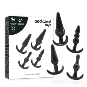 набор игрушек ADDICTED TOYS 4 ANAL PLUGS