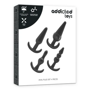 набор игрушек ADDICTED TOYS 4 ANAL PLUGS