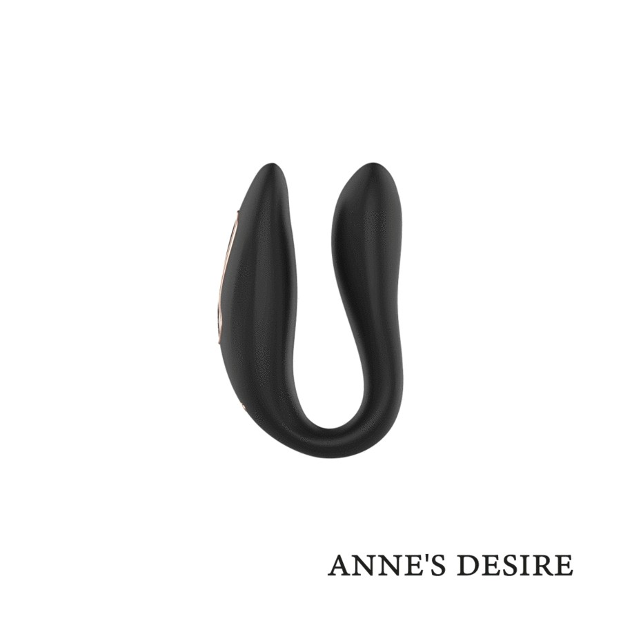 ANNE'S DESIRE - DUAL PLEASURE TECNOLOG A WATCHME BLACK/GOLD