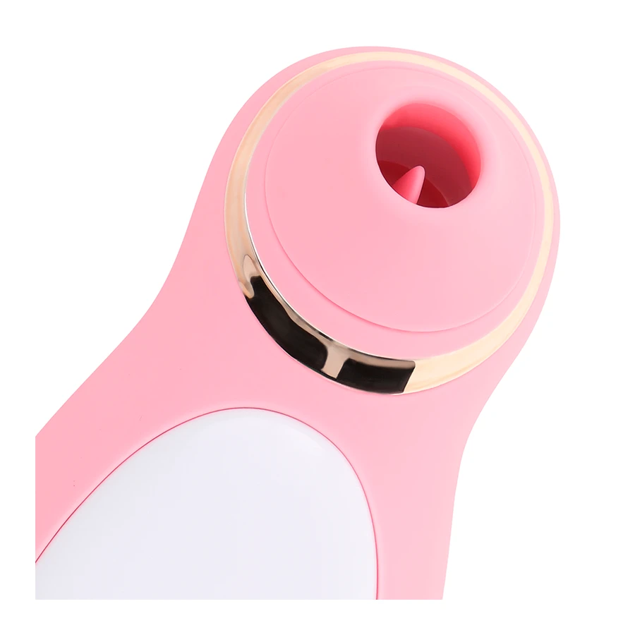 OHMAMA - STIMOLATORE VIBRANTE DEL CLITORIDE CON LINGUA 10 MODALIT