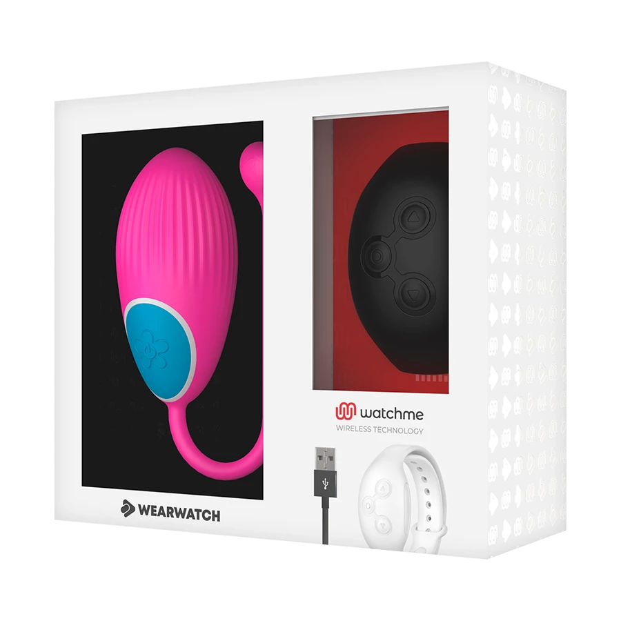 WEARWATCH - TECNOLOGIA WATCHME TELECOMANDO UOVO FUCSIA / JET
